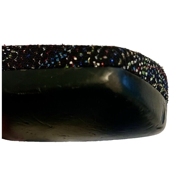 Vintage Giorgion Fendon Italy Hard Shell Clamshell Eyeglass Case Black Metallic - Picture 11 of 15